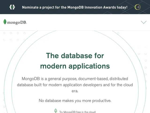 MongoDB Atlas Screenshot