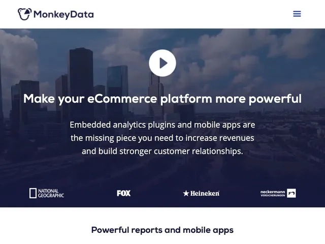 MonkeyData Screenshot
