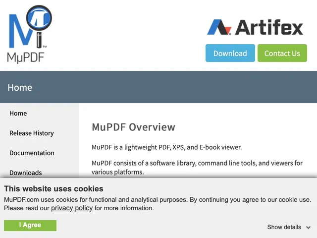 MuPDF Screenshot