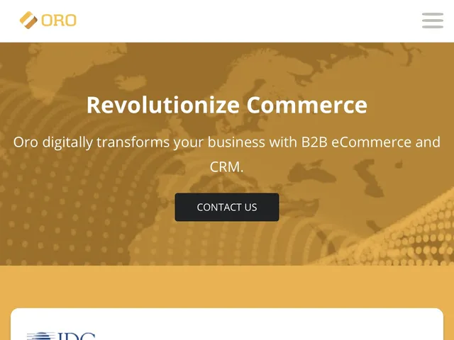 OroCommerce Screenshot
