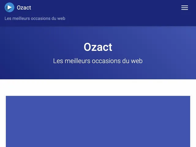 Ozact Screenshot