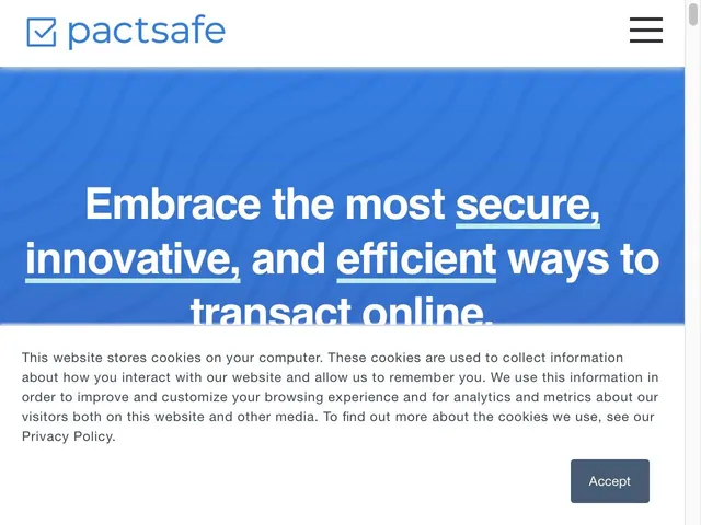 PactSafe Screenshot