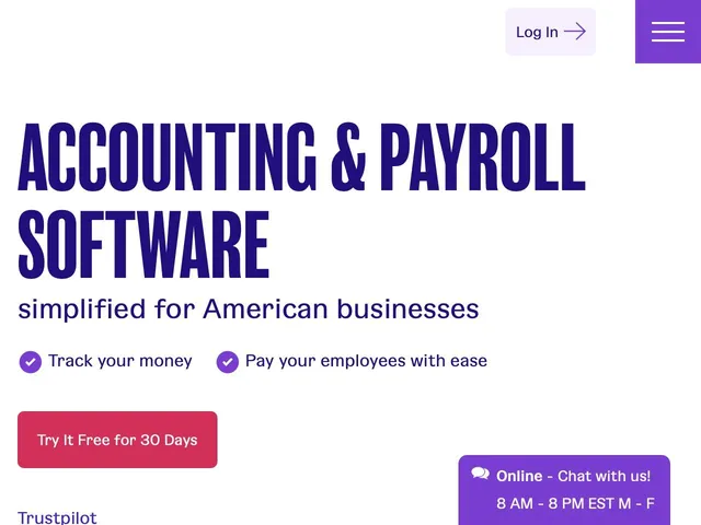 Patriot Accounting Screenshot