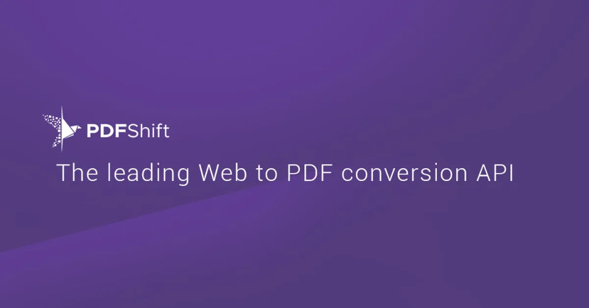 PDFShift Features