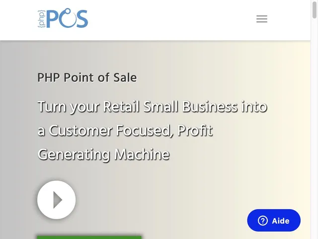 PHP Point Of Sale Screenshot