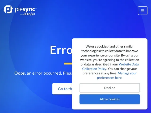PieSync Screenshot