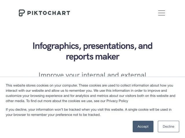 Piktochart Screenshot