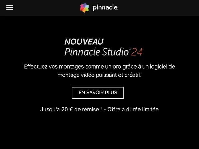 Pinnacle Studio Screenshot