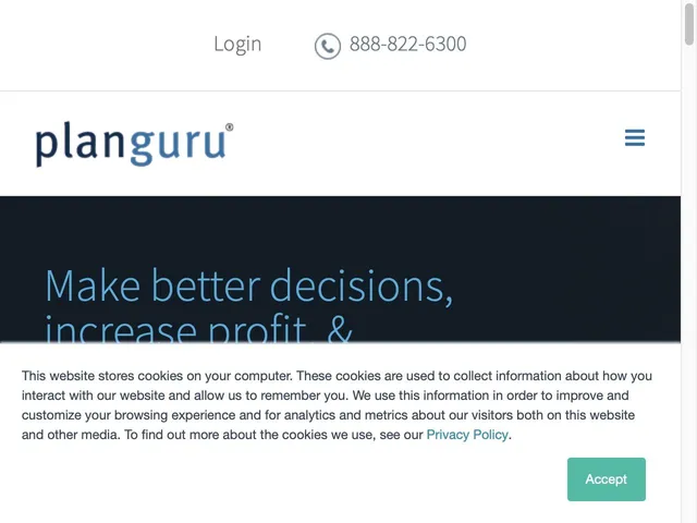 PlanGuru Screenshot