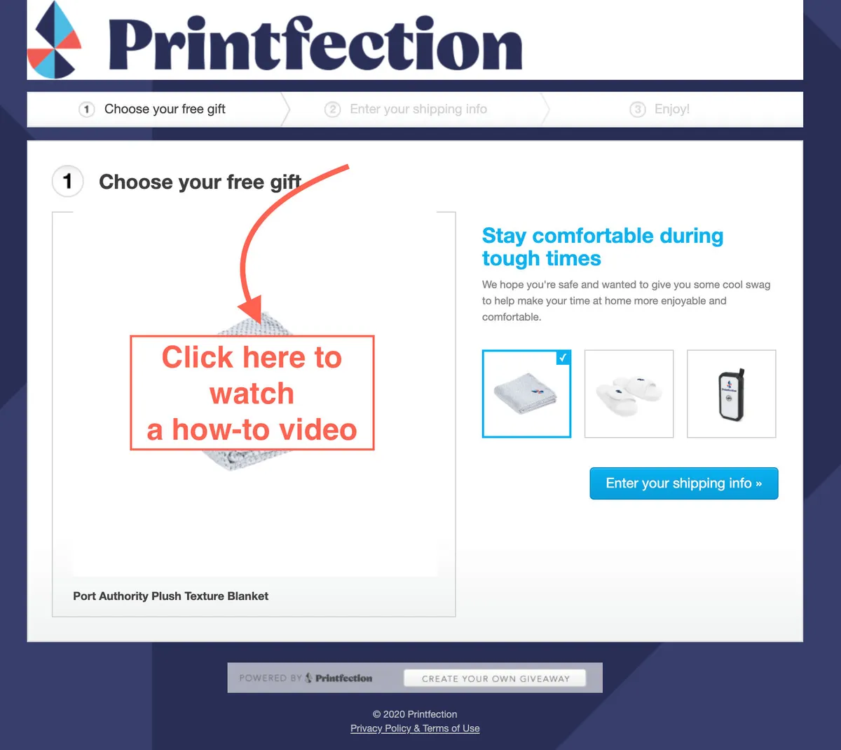 Printfection Features
