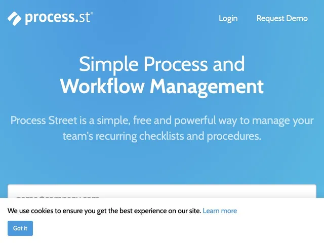Process Street Screenshot