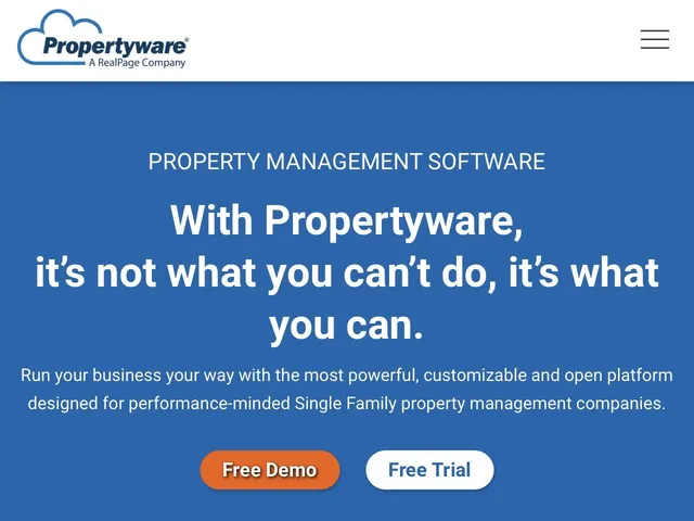 Propertyware Screenshot