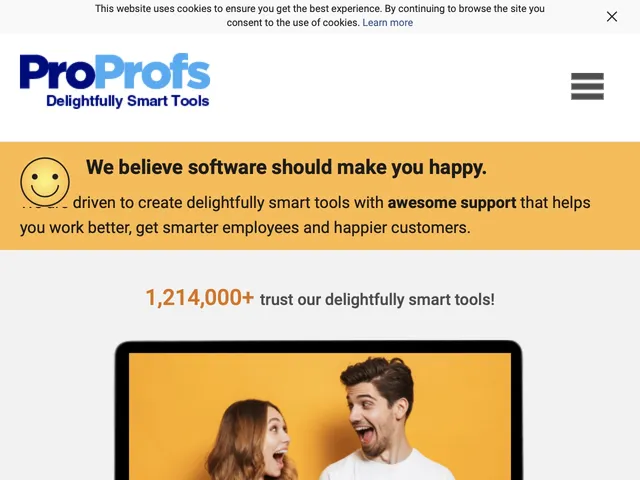 ProProfs Chat Screenshot