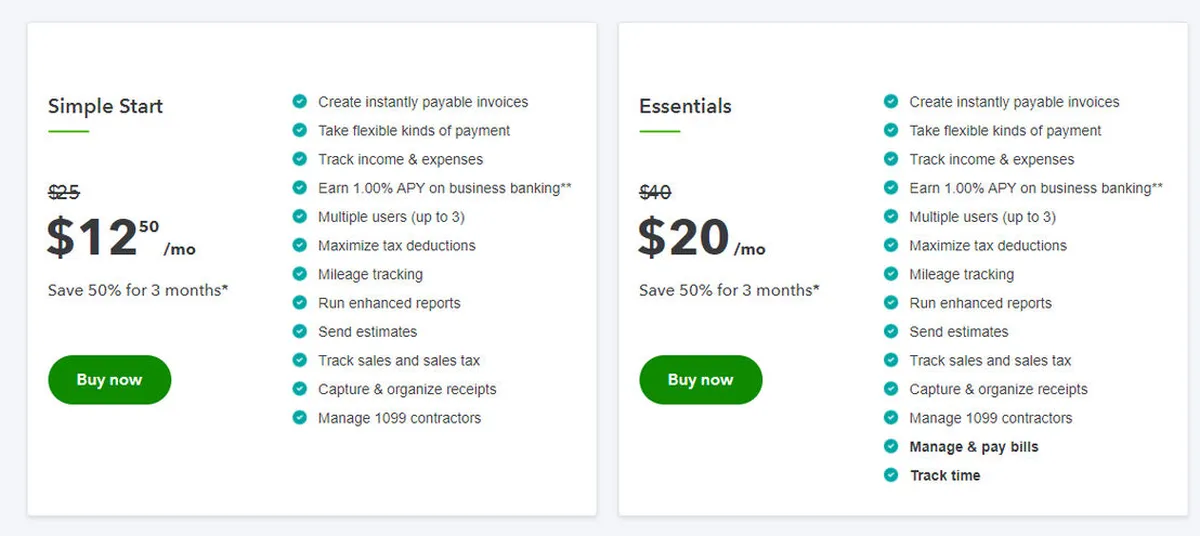 QuickBooks Payments Pricing Plan