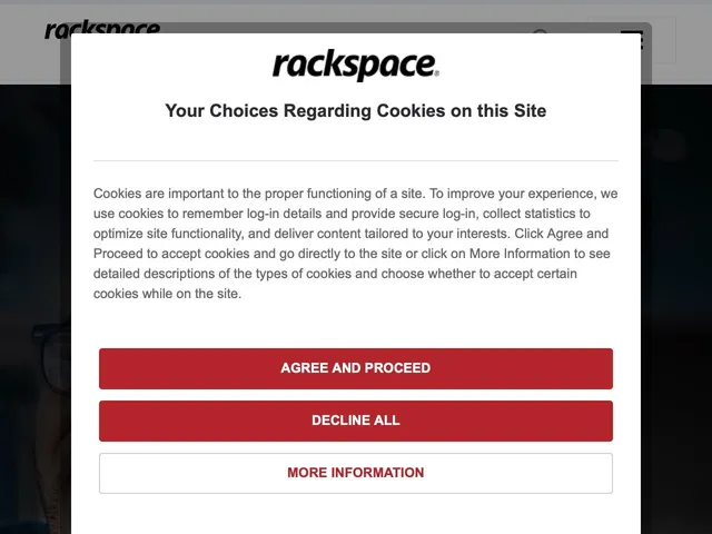 Rackspace CDN Screenshot