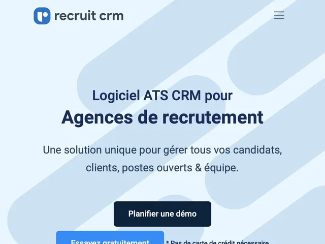 Recruit CRM Screenshot