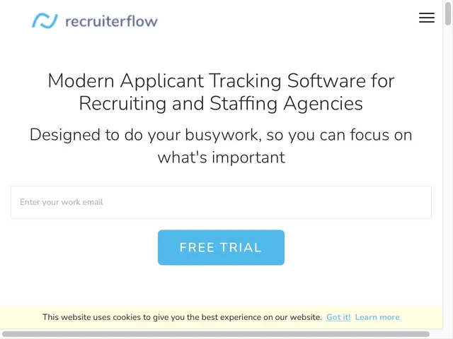Recruiterflow Screenshot