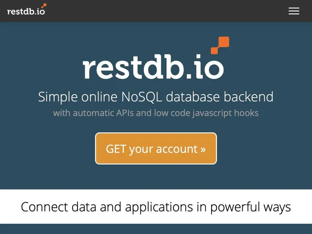 restdb.io Screenshot