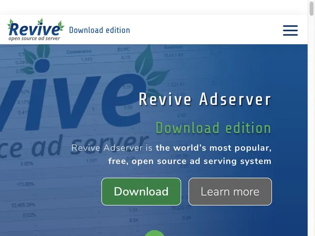 Revive Adserver Screenshot