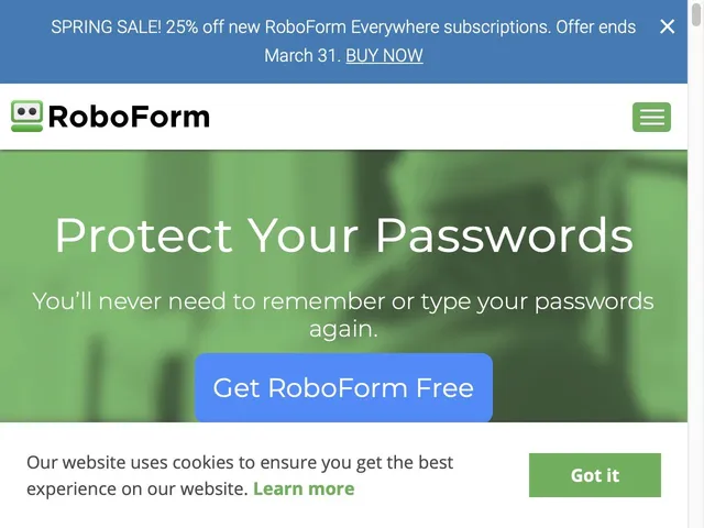 RoboForm For Business Screenshot