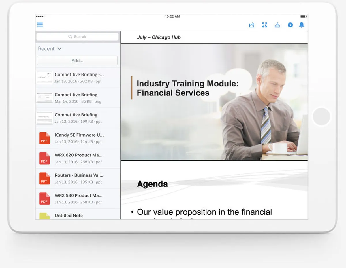 Salesforce Sales Cloud Screenshot