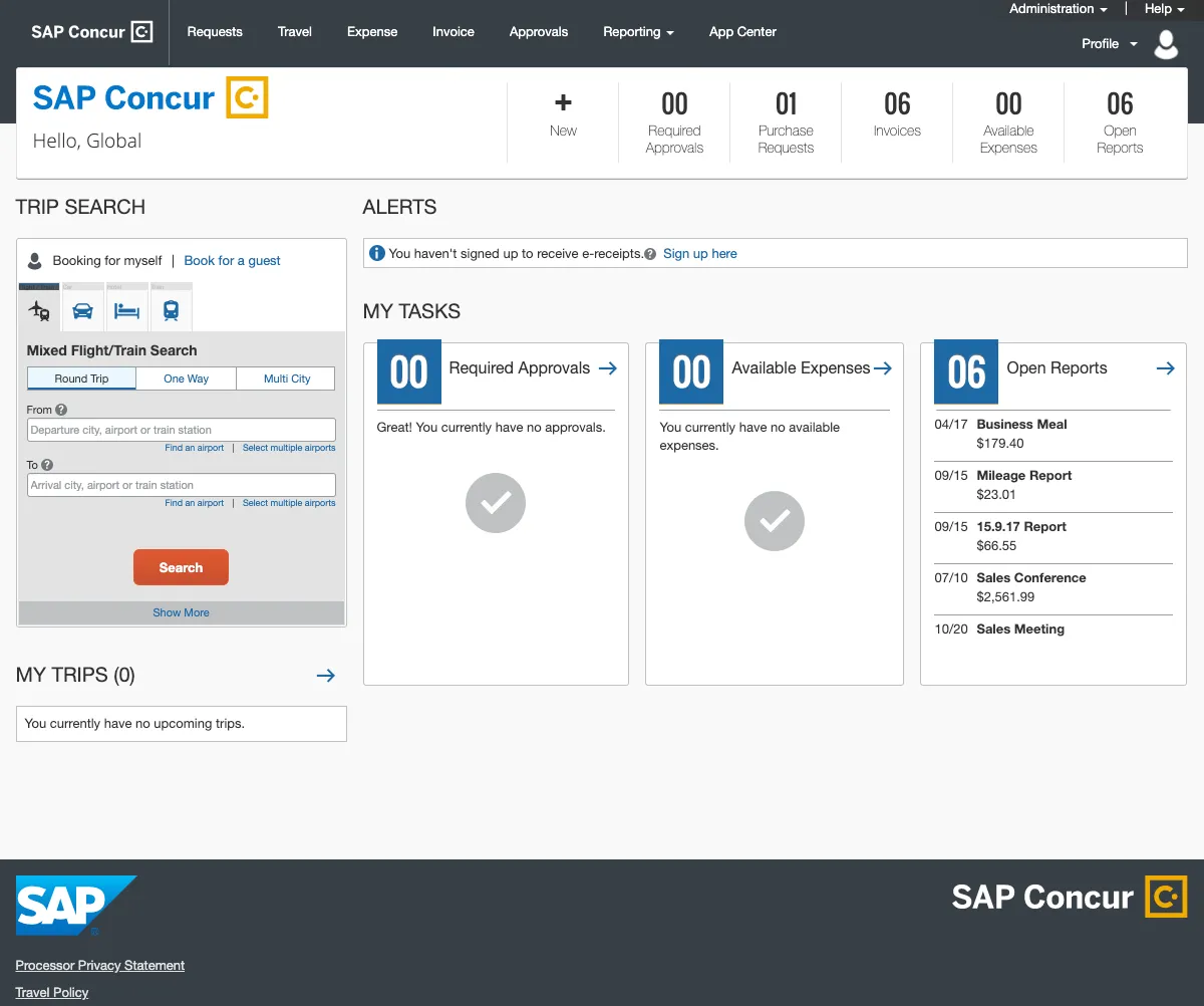 SAP Concur Review