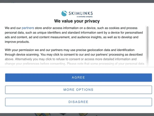 SkimLinks Screenshot