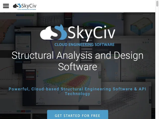SkyCiv Structural 3D Screenshot