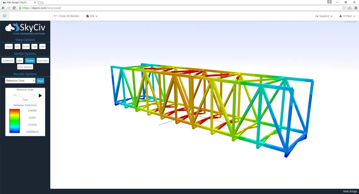 SkyCiv Structural 3D Features
