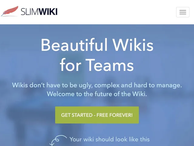 Slimwiki Screenshot