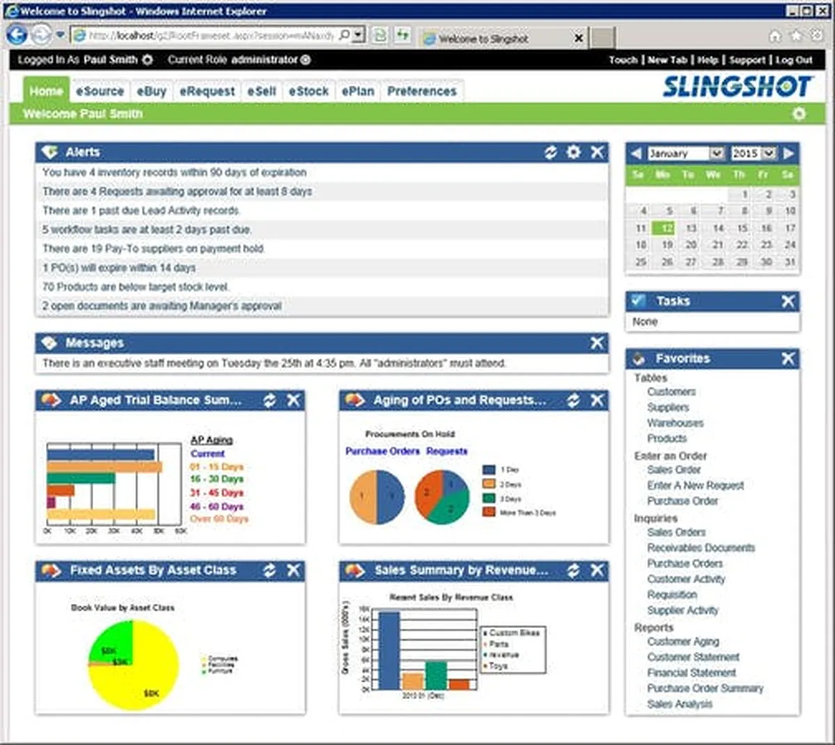Slingshot Enterprise Business Suite Review