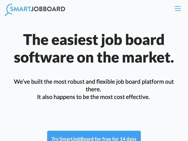 Smart Job Board Screenshot