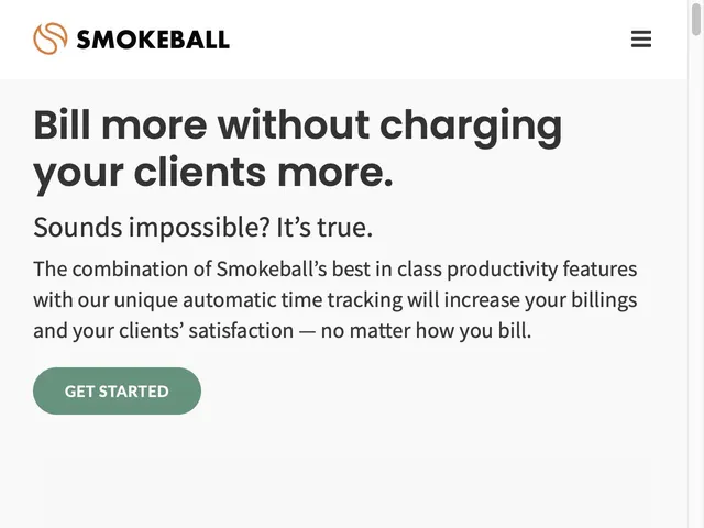 Smokeball Screenshot