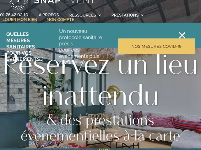 Snap Event Screenshot
