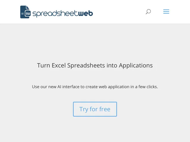 SpreadsheetWEB Screenshot
