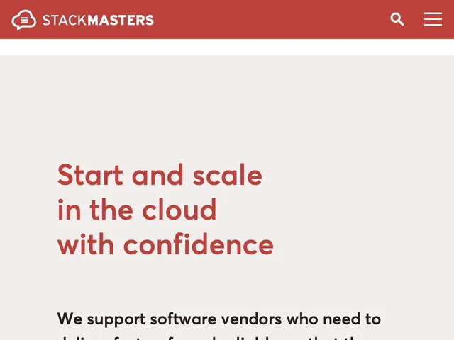 Managed Cloud Services Screenshot