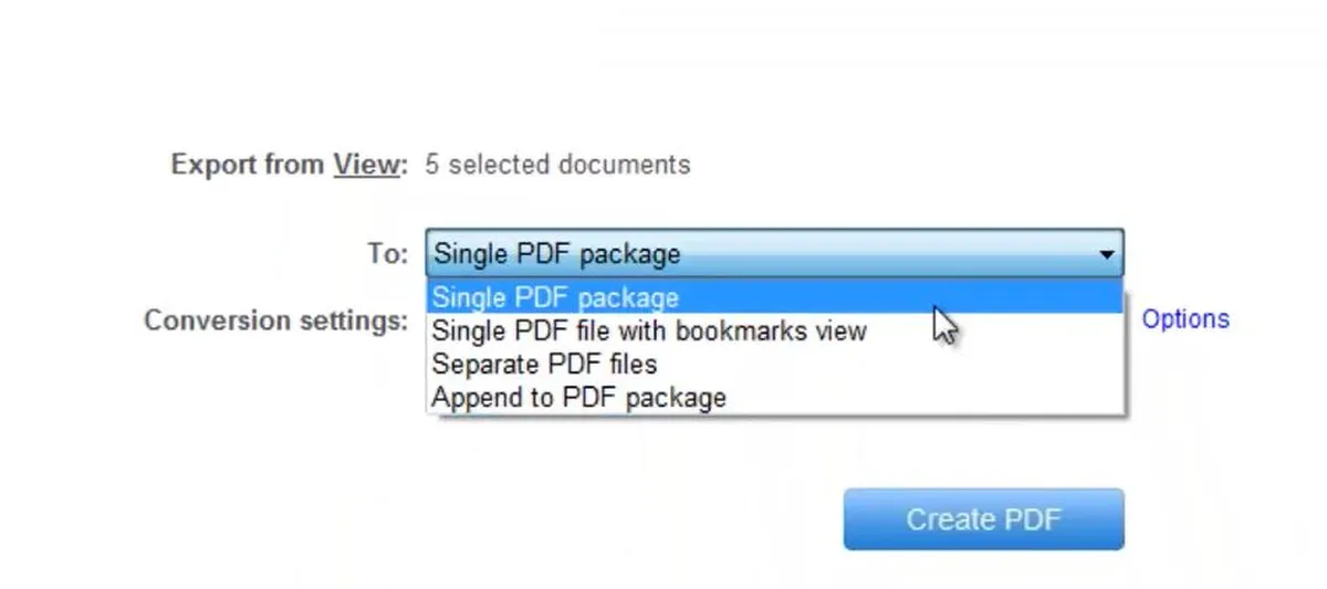 SWING PDF Converter Features