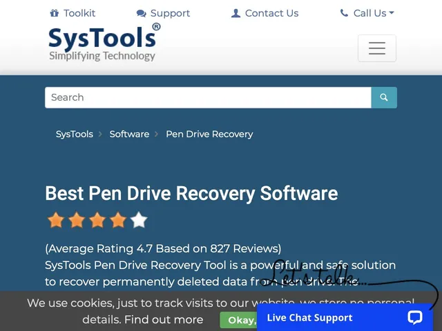SysTools MBOX Converter Screenshot