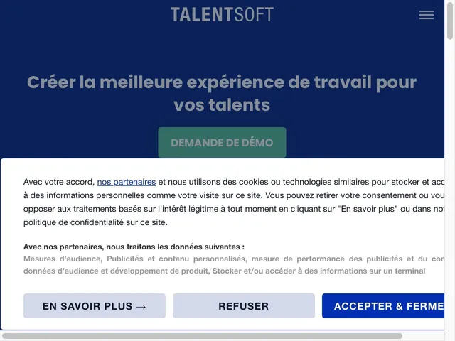 Talentsoft Screenshot