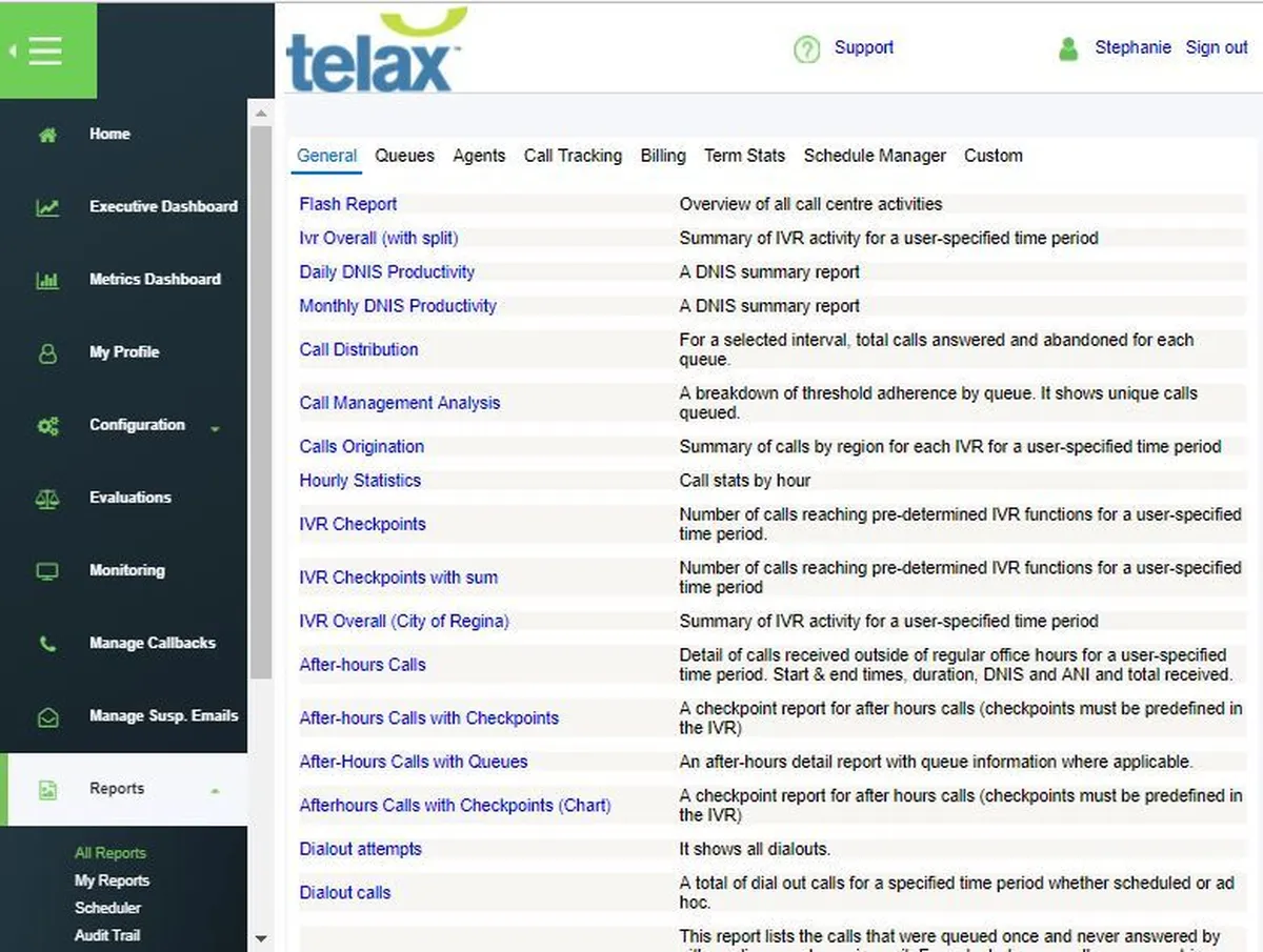 Telax Screenshot