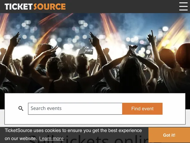 TicketSource Screenshot