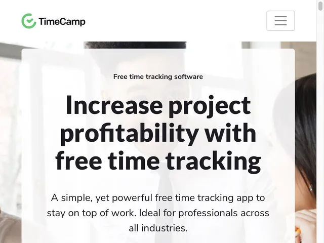 TimeCamp Screenshot