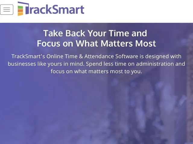 TrackSmart.com Screenshot