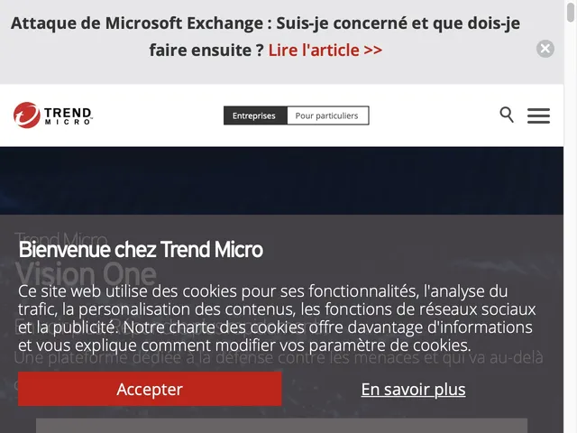 Trend Micro Enterprise Security Suite Screenshot