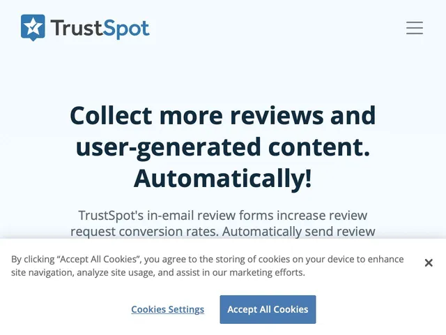 TrustSpot Screenshot