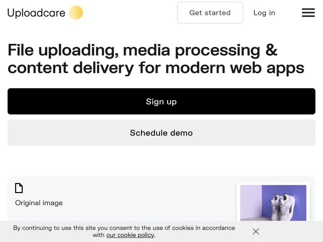 Uploadcare Screenshot