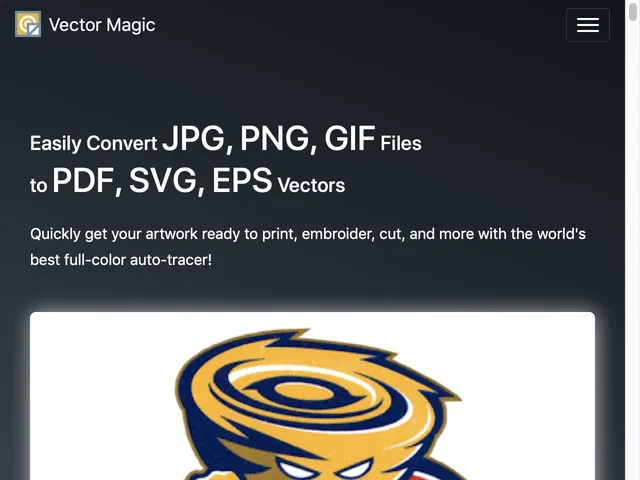 Vector Magic Screenshot