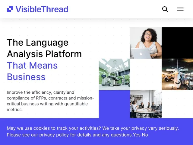 VisibleThread Readability Screenshot