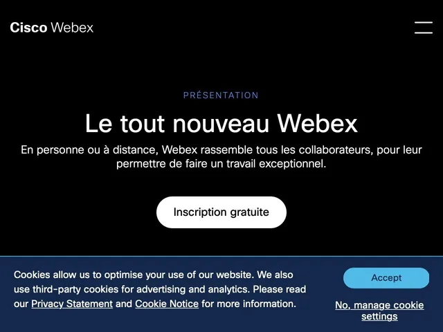 Webex Screenshot