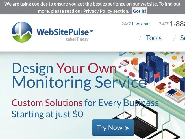 Websitepulse Screenshot